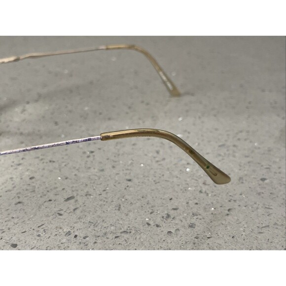 Bella Italia eyeglass frames ONLY 216 SKY 52-17-135 Full rim oval vintage - Picture 5 of 14